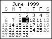 9th June 1999 -- the day CalPageApl.java was born